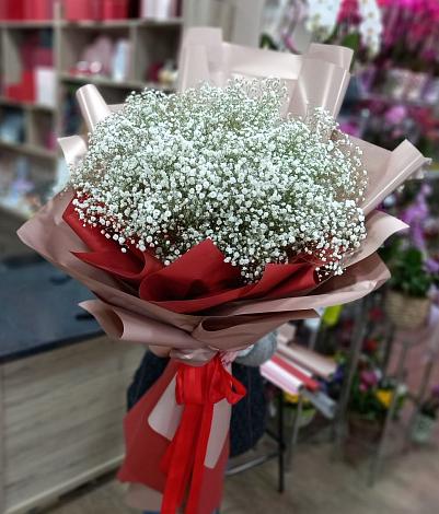 Букет цветов из: Гипсофила в Элисте