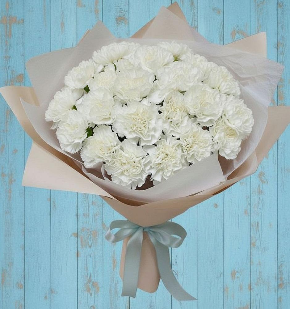 Букет цветов из: Гвоздики в Элисте