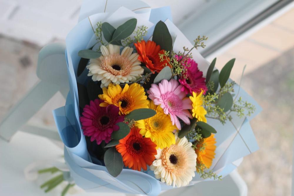 Букет цветов из: Герберы в Элисте