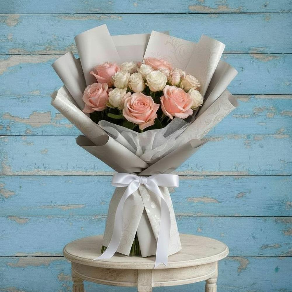 Букет цветов из: Розы в Элисте