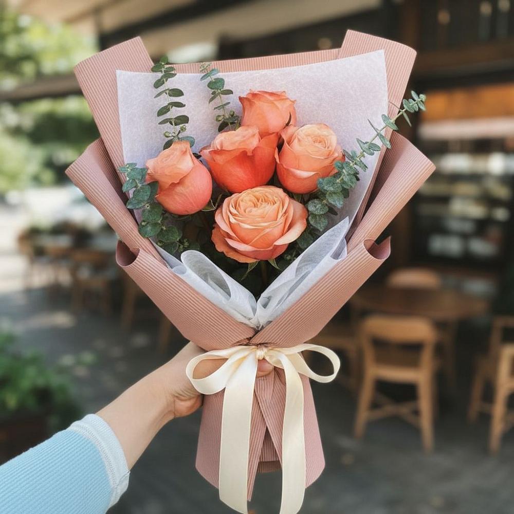 Букет цветов из: Розы в Элисте