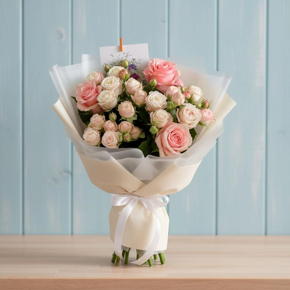 Букет цветов из: Розы в Элисте