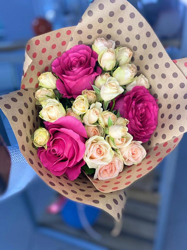 Букет цветов из: Розы в Элисте