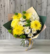 Букет цветов из:  Хризантемы #REPLACE_PRED# Элисте