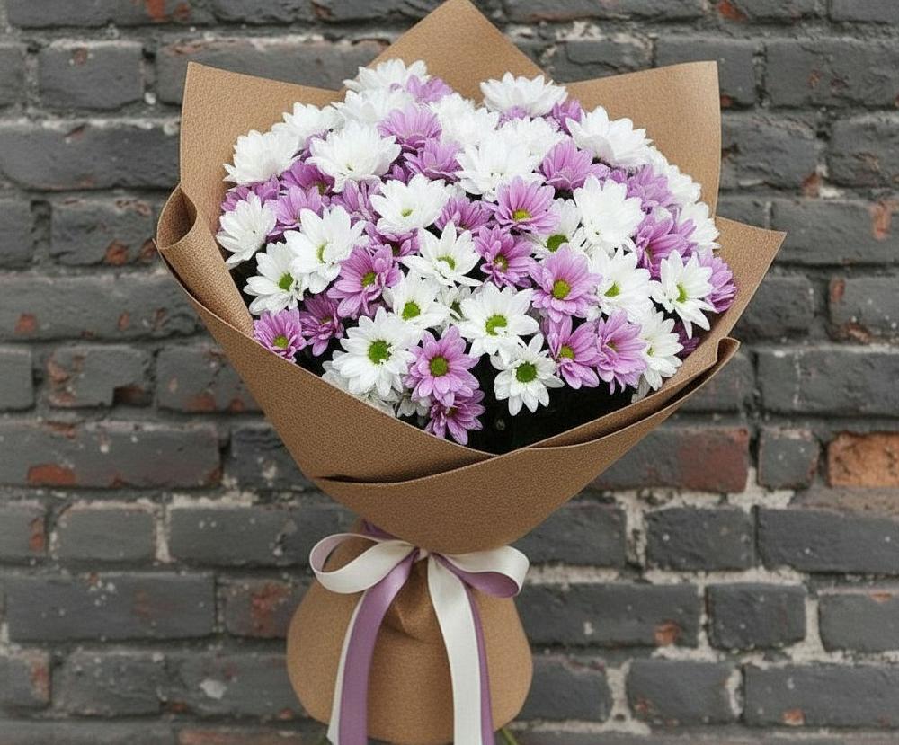 Букет цветов из: Хризантемы в Элисте