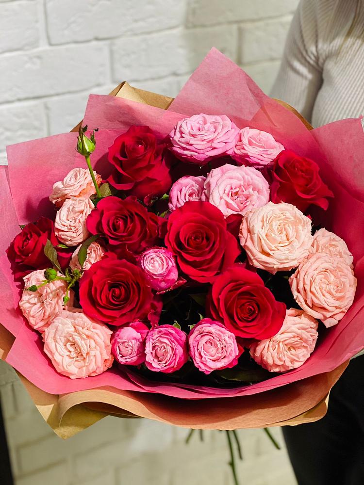 Букет цветов из: Розы в Элисте