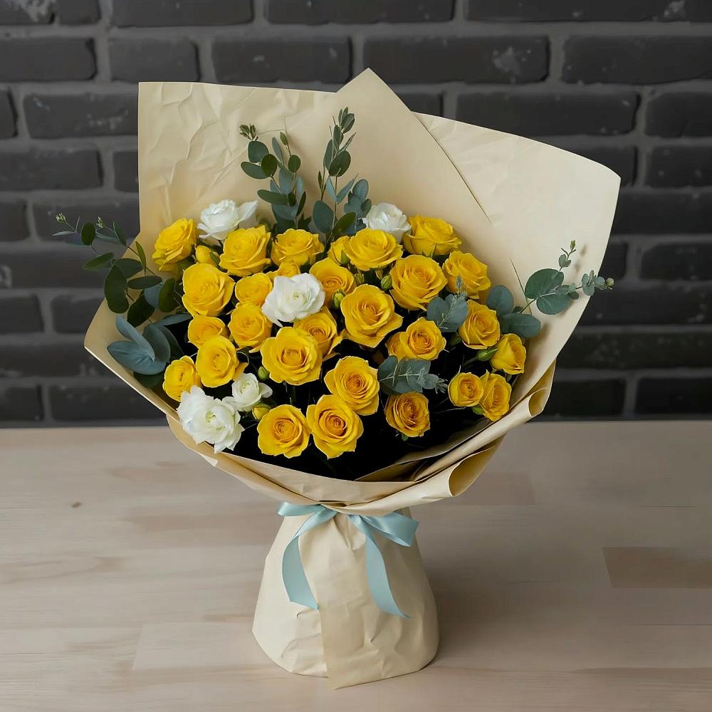 Букет цветов из: Розы в Элисте