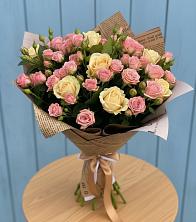 Букет цветов из:  Розы в Элисте