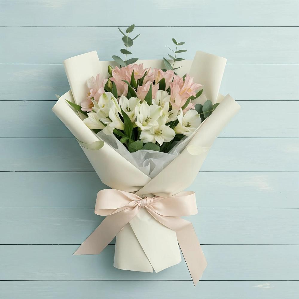 Букет цветов из: Альстромерии в Элисте