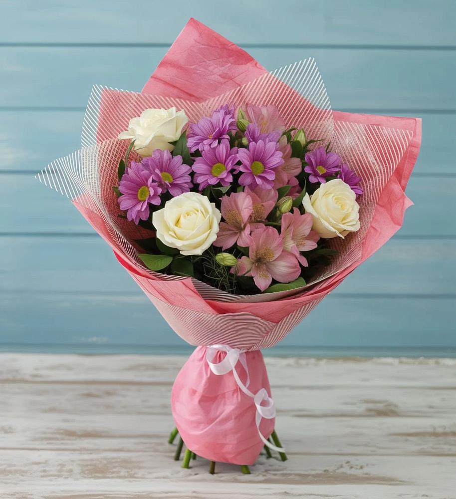 Букет цветов из: Герберы в Элисте