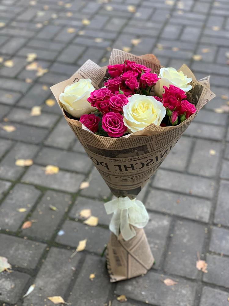 Букет цветов из: Розы в Элисте