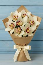 Букет цветов из:  Орхидеи и Розы в Элисте